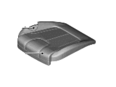 Hyundai 88200-CL000-YKA CUSHION ASSY-FR SEAT,RH