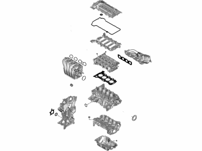 Hyundai 20910-2MU01 Gasket Kit-Engine Overhaul