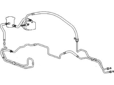 Hyundai 57510-38000 Hose Assembly-Power Steering Oil Pressure