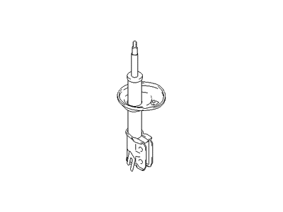 Hyundai 54650-26000 Strut Assembly, Front, Left