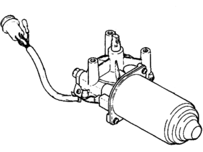 Hyundai 98100-21011 Windshield Wiper Motor Assembly