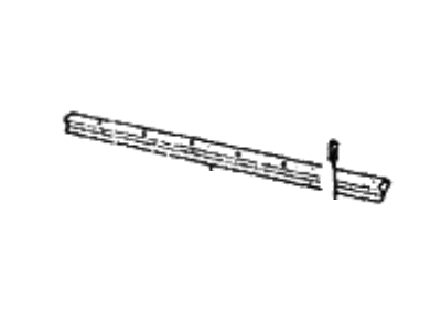 Hyundai 83130-21101 Weatherstrip Assembly-Rear Door Lower LH