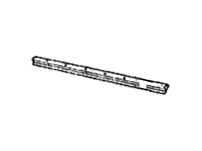Hyundai 83140-21101 Weatherstrip Assembly-Rear Door Lower RH