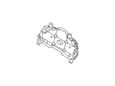 Hyundai 94365-1R000 Case-Cluster, Lower