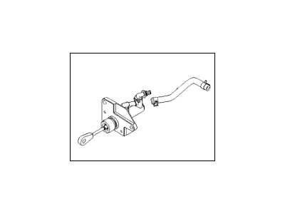 Hyundai 41605-2B170 Clutch Master/Cylinder & Hose