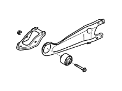 Hyundai 55101-4D000 Arm Complete-Trailing, RH