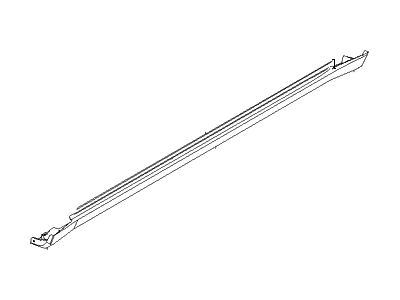 Hyundai 87754-3K000 Moulding-Side Sill, RH
