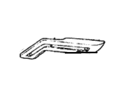 Hyundai 82720-21001-BL Right Door Armrest Assembly