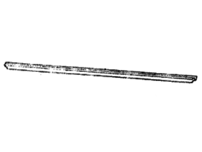Hyundai 82231-21010 Weatherstrip-Front Door Belt Inside LH