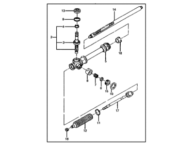 Hyundai 56500-21010 Gear Assembly-Steering