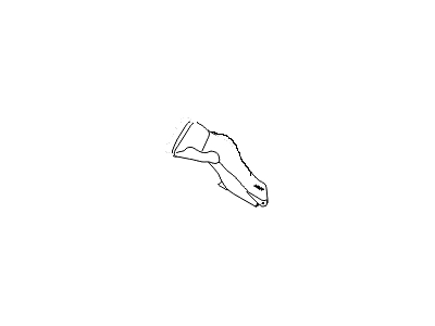 Hyundai 97282-2B000 Duct-Shower, RH