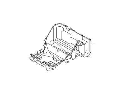 Hyundai 97136-3M000 Case-Heater & Evaporator, Lower