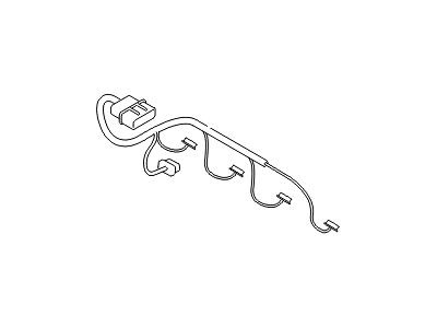Kia 353412B200 Harness-INJECTOR