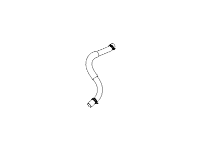 Hyundai 25415-3L200 Hose Assembly-Radaator, Lower