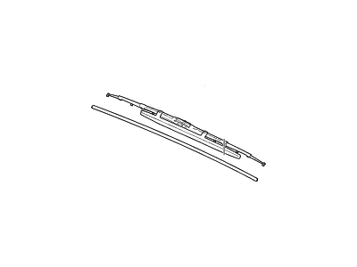 Hyundai 98350-2V100 Wiper Blade Assembly, Driver