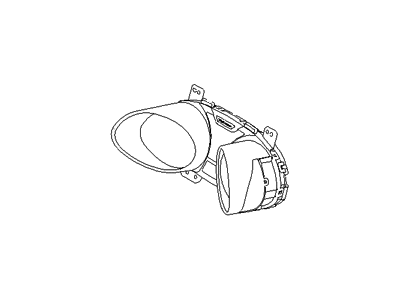 Hyundai 94011-2V301 Cluster Assembly-Instrument