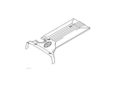 Hyundai 22405-38011 Cover-Rocker, Center