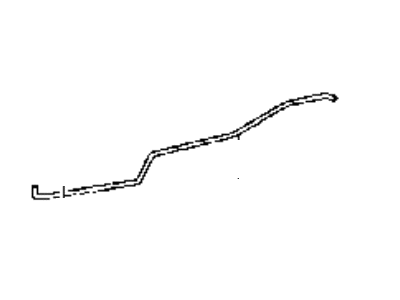 Hyundai 81472-35000 Rear Door Inside Handle Rod, Right