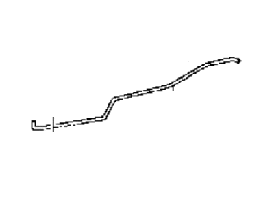 Hyundai 81471-35000 Rear Door Inside Handle Rod, Left