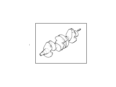 Hyundai 23110-22000 Crankshaft