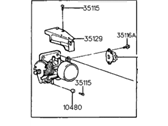 OEM 1994 Hyundai Scoupe Body Assembly-Throttle - 35100-22120