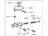 OEM Hyundai Excel Cylinder Assembly-Brake Master - 58510-24010