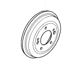 OEM Hyundai Drum Assembly-Rear Brake - 58411-2H000--DS