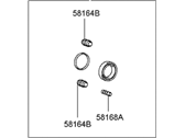 OEM 2001 Hyundai XG300 Seal Kit-Front Disc Brake - 58102-37A10