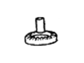 OEM 1993 Hyundai Elantra Spring Seat, Upper - 55351-28001