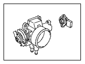 OEM 2012 Hyundai Elantra Body Assembly-Throttle - 35100-23950