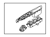 OEM Hyundai Accent Handle Assembly-Front Door Grip, LH - 82710-1E250-WK