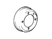 OEM Hyundai Drum-Rear Brake - 58411-22100