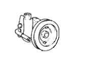 OEM Hyundai Tiburon Pump Assembly-Power Steering Oil - 57110-29101