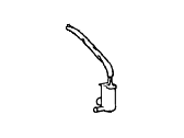 OEM 1995 Hyundai Scoupe Windshield Washer Motor & Pump Assembly - 98510-28100