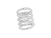 OEM Hyundai Santa Fe Spring-Front - 54630-0W111