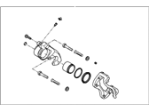 OEM Hyundai Elantra CALIPER Kit-Front Brake, LH - 58180-2HA00