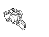 OEM 1990 Hyundai Sonata Pump Assembly-Coolant - 25100-35050