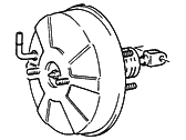 OEM 1996 Hyundai Elantra Booster Assembly-Brake - 59110-29001