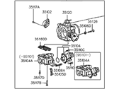 OEM 1994 Hyundai Sonata Body Assembly-Throttle - 35100-35300