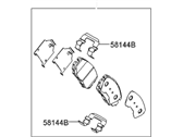 OEM 2006 Hyundai Sonata Front Disc Brake Pad Kit - 58101-3KA31