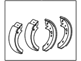 OEM 2005 Hyundai Sonata Shoe Kit-Parking Brake - 58350-38A00