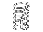 OEM 1998 Hyundai Accent Spring-Rear - 55330-22550