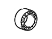 OEM Hyundai Excel Rear Wheel Bearing - 52720-24000