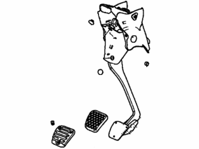 Honda 46910-T2A-A01 Pedal Comp, Clutch