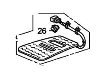 Honda 81534-SJC-L01 Heater, Left Front Cushion