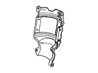Acura 18123-RCA-A00 Cover B, Rear Primary Converter