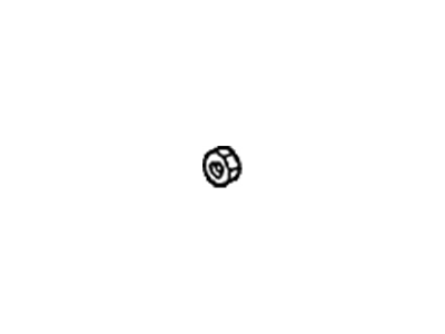 Acura 46186-S0X-003 Nut, Lock