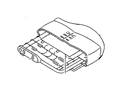 Honda 8-97230-436-1 Pad Front Seat Cushio