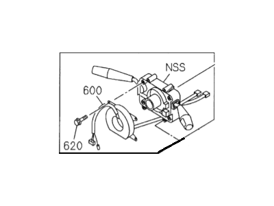 Honda 8-97310-448-2 Switch Combination