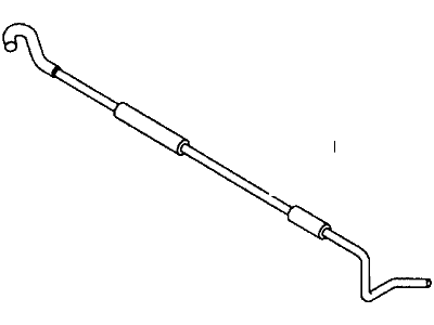 Honda 8-97164-503-4 Rod, Hood Support